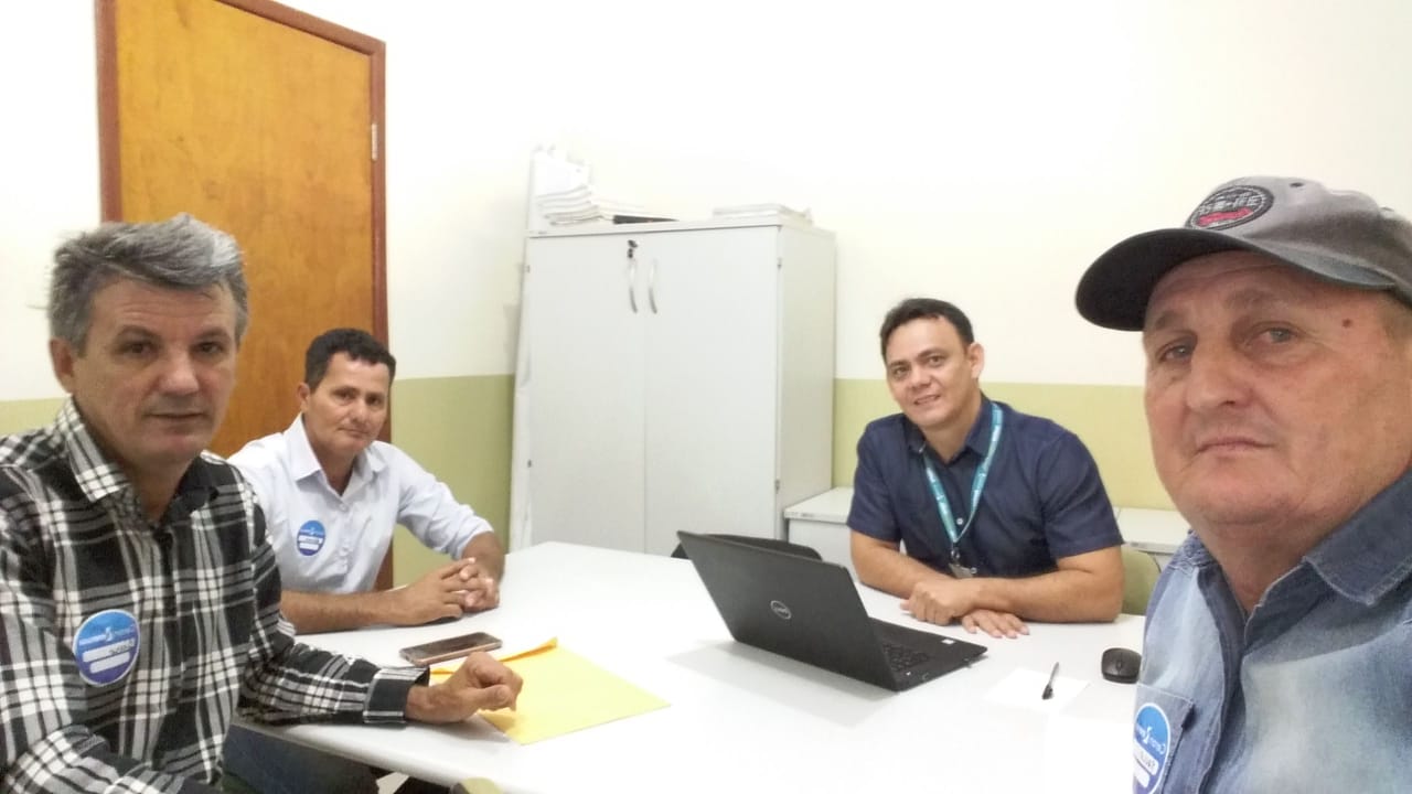 Presidente da Câmara e outros Vereadores participam de uma Reunião na Energiza em Porto Velho.