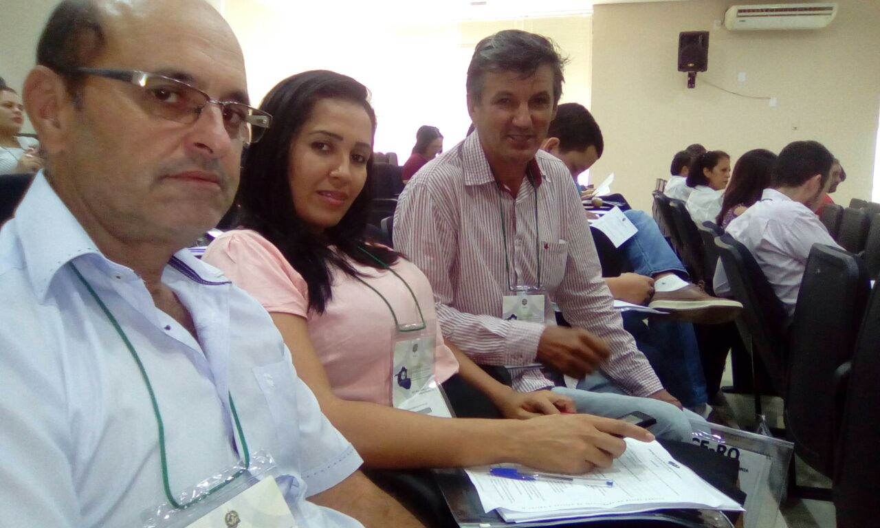 Presidente e Servidores da Câmara Municipal De São Felipe D'Oeste participam de treinamento do TCE-RO