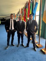 Vereadores de São Felipe D'Oeste visitam a Câmara Federal e o Congresso Nacional